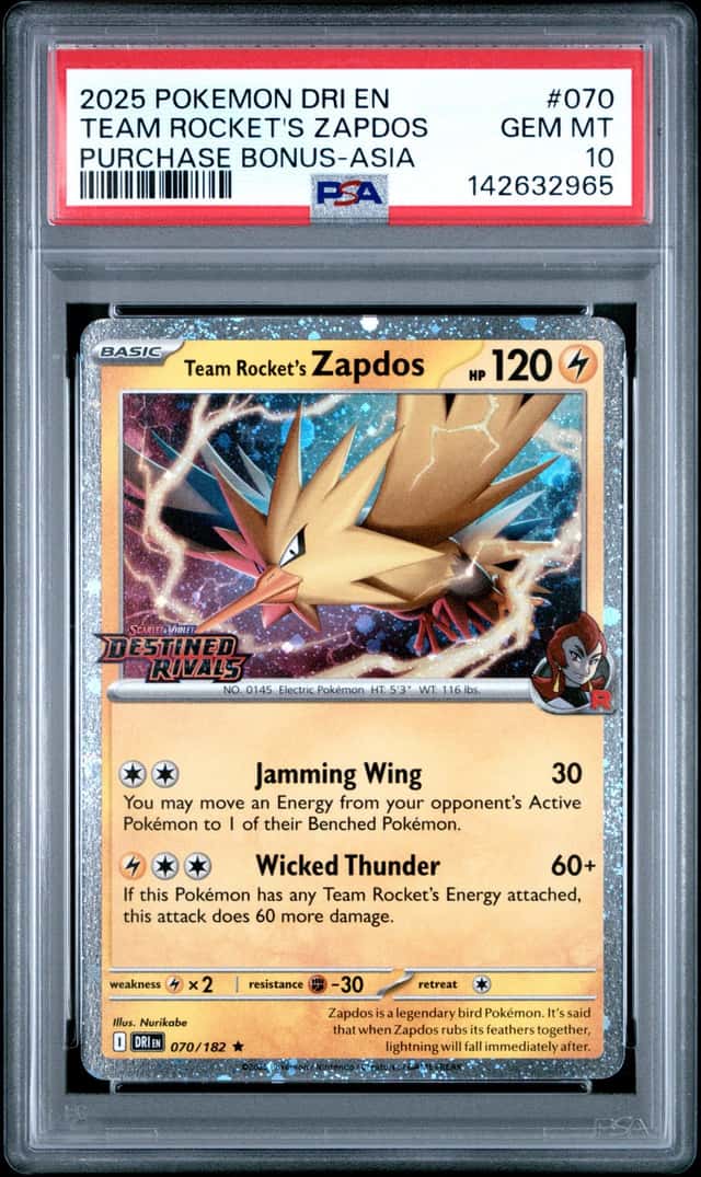 Team Rocket's Zapdos