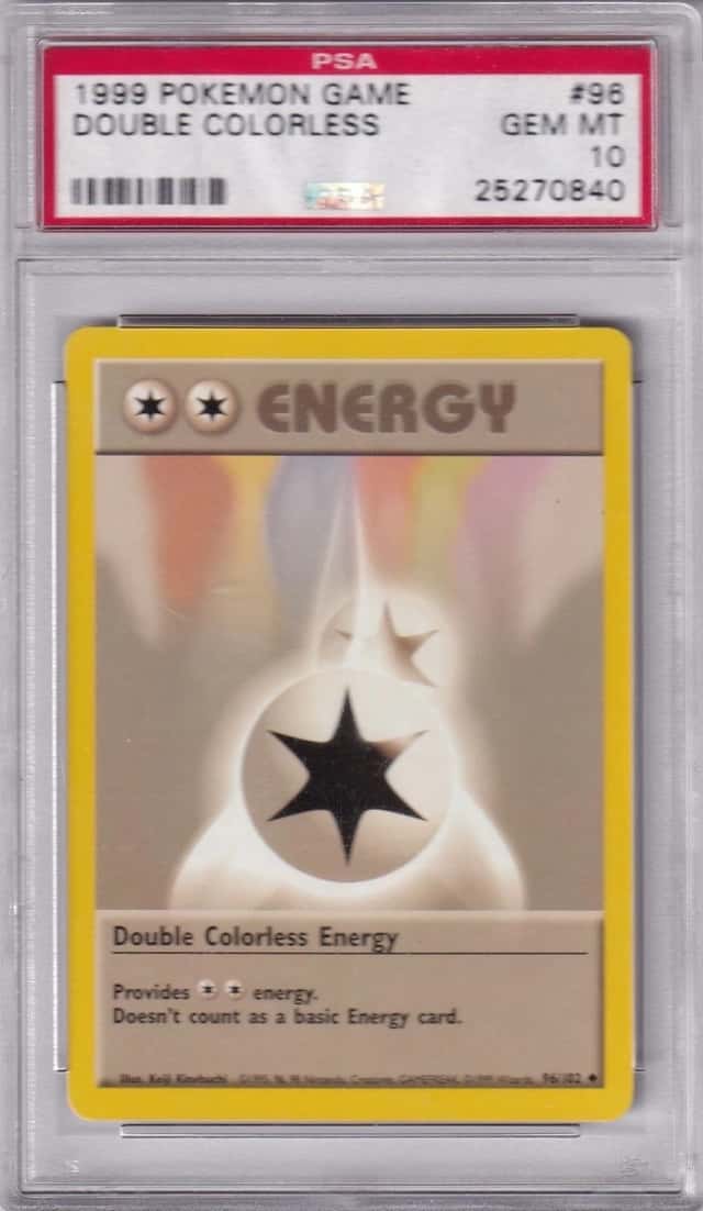 Double Colorless Energy