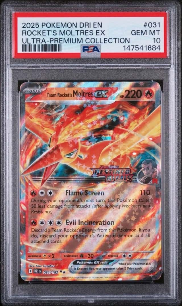 Rocket's Moltres EX
