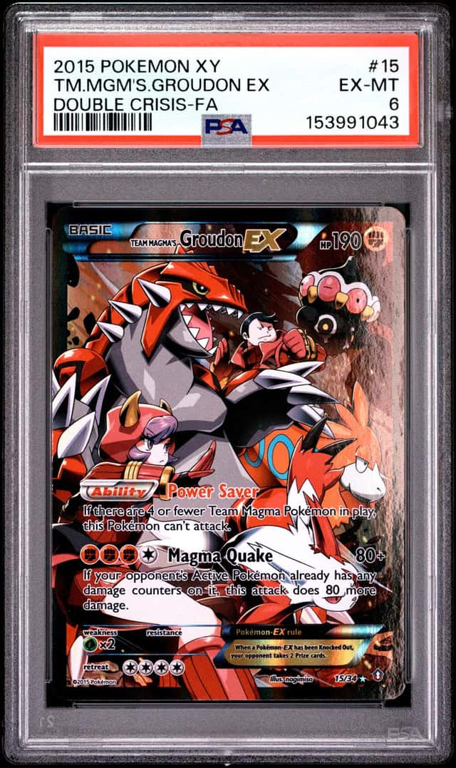 Team Magma's Groudon EX