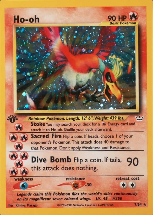 Double Holo · Error · Holo · 1st Edition