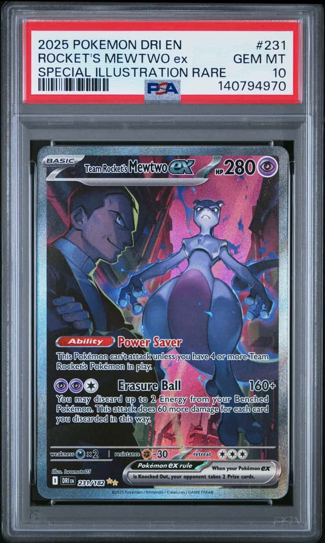 ROCKET'S MEWTWO ex