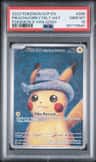 Pikachu/grey Felt Hat