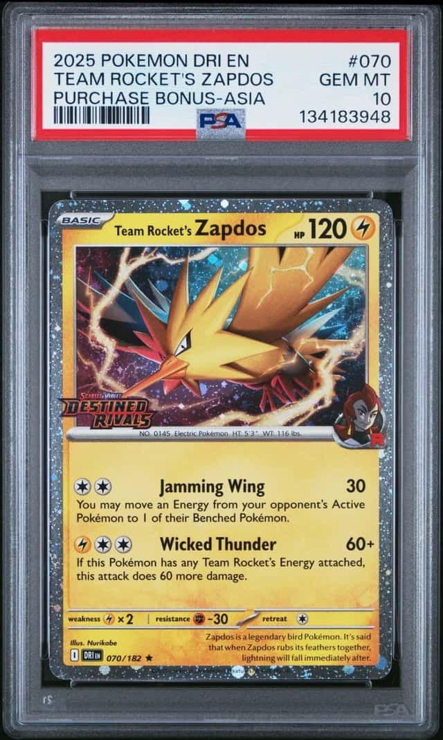 Team Rocket's Zapdos