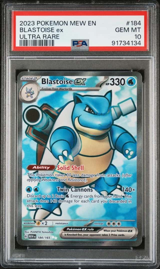 BLASTOISE ex