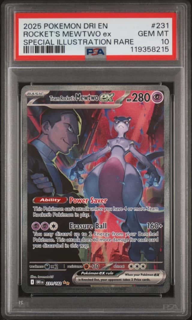 ROCKET'S MEWTWO ex