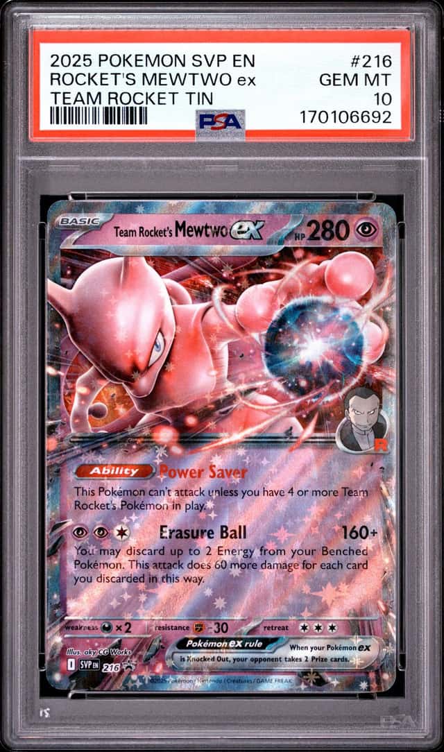 ROCKET'S MEWTWO ex