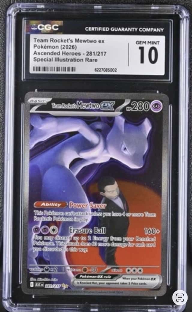 ROCKET'S MEWTWO ex