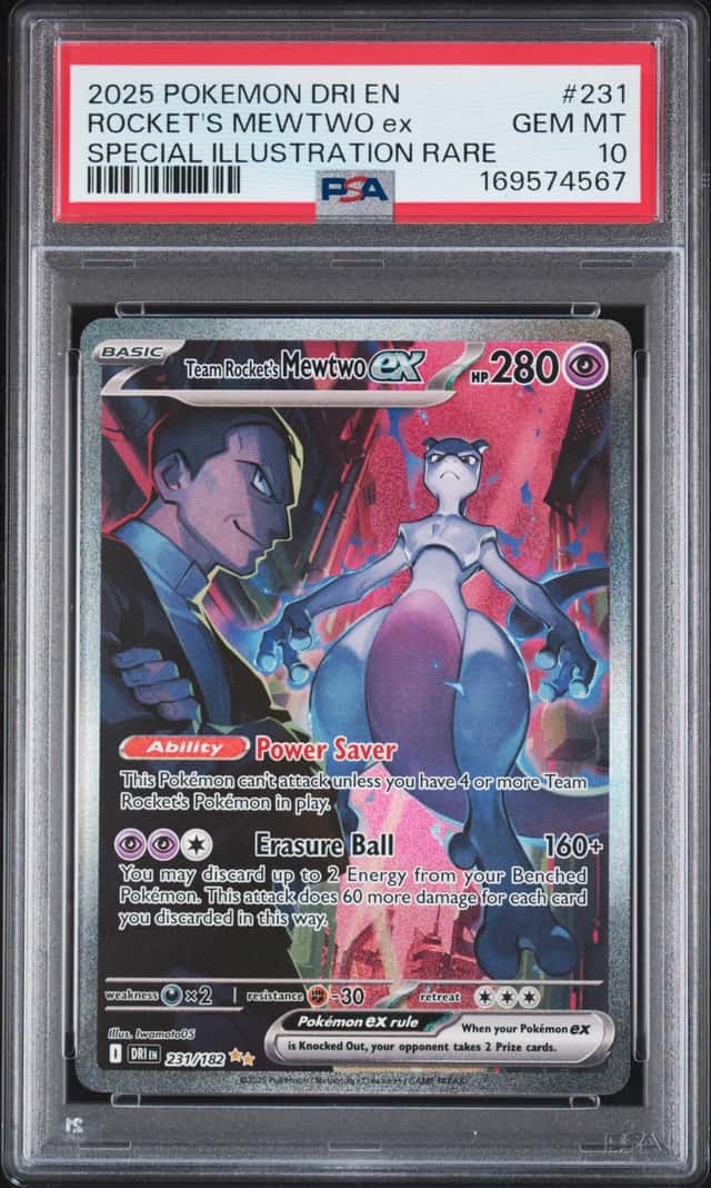 ROCKET'S MEWTWO ex