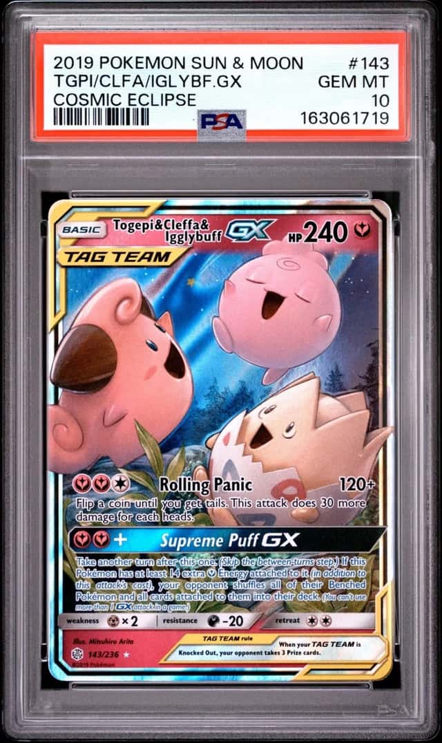 Togepi & Cleffa & Igglybuff GX