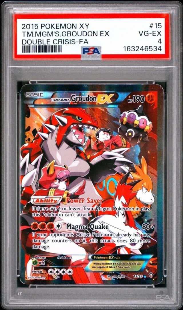Team Magma's Groudon EX
