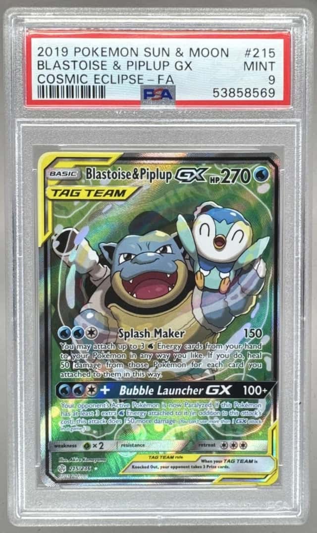Blastoise & Piplup GX