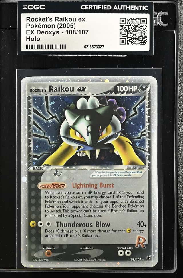 Rocket's Raikou ex