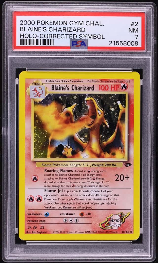 Blaine's Charizard