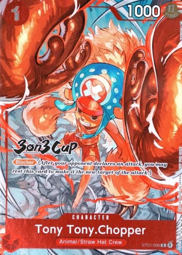 3 On 3 Cup-Top Prize