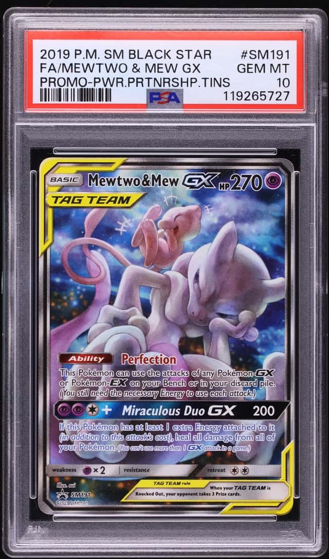 Mewtwo & Mew GX