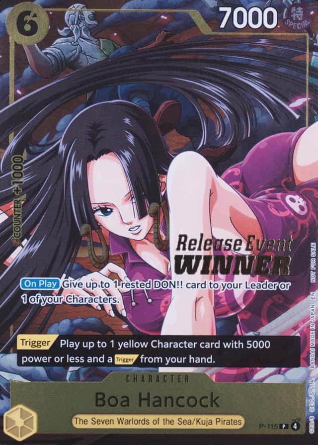 Release Event, Winner