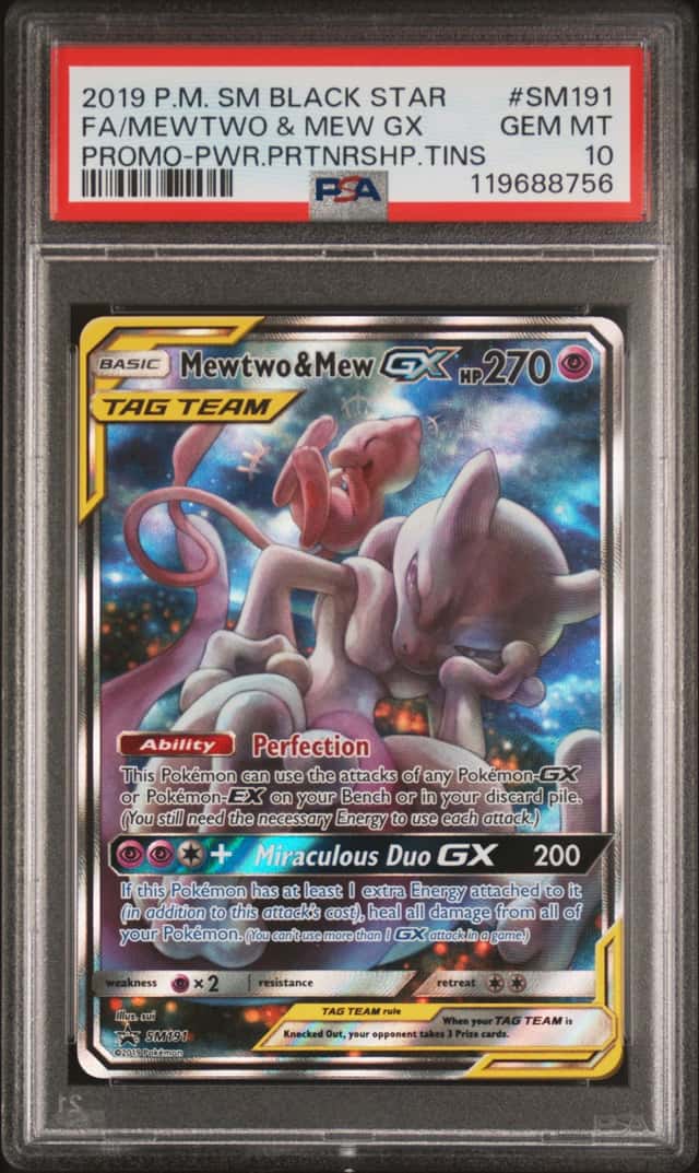 Mewtwo & Mew GX