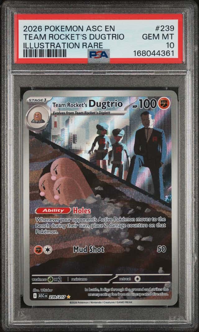 Team Rocket's Dugtrio