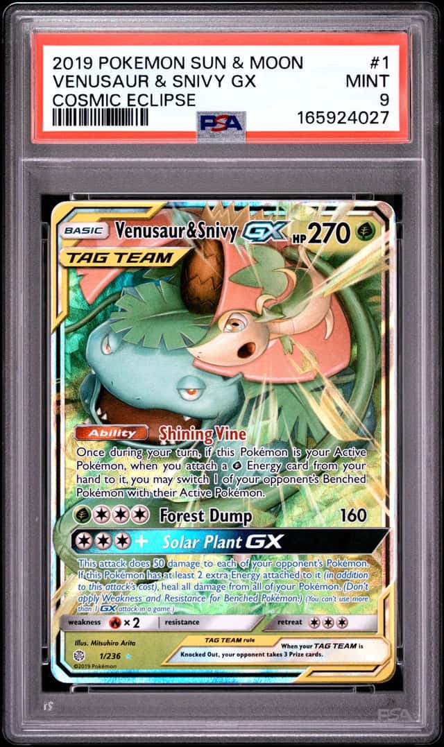 Venusaur & Snivy GX