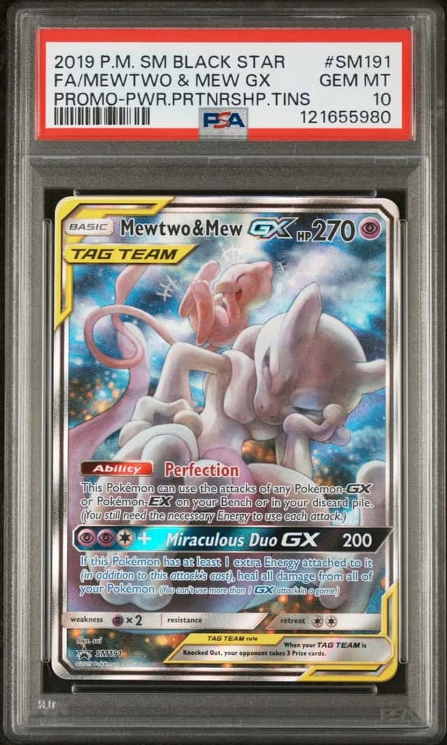 Mewtwo & Mew GX