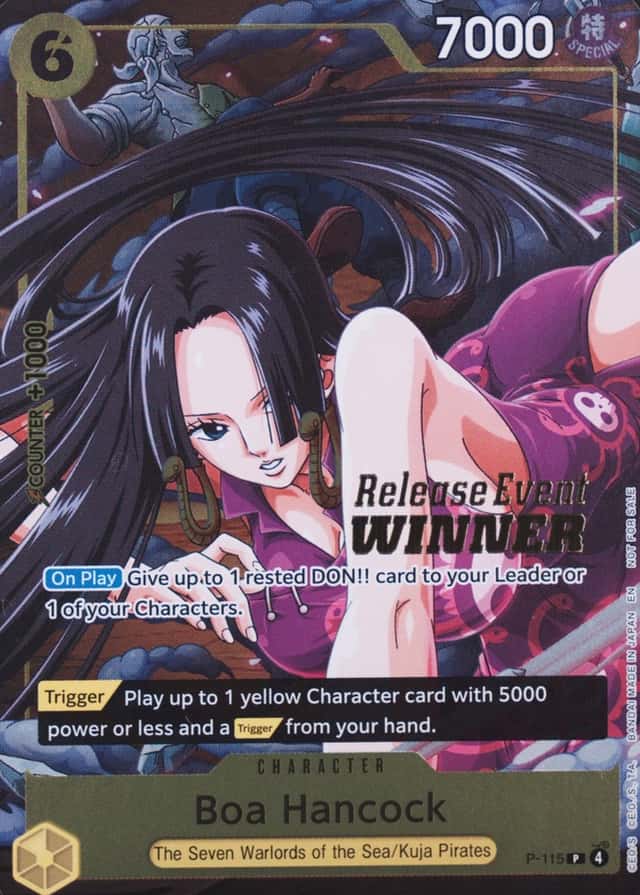 Release Event, Winner