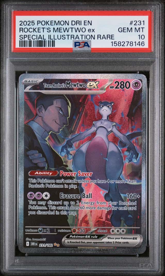 ROCKET'S MEWTWO ex