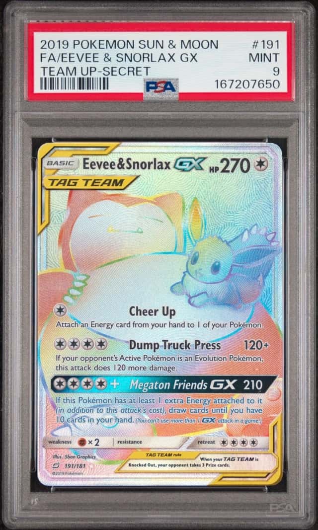 Eevee & Snorlax GX