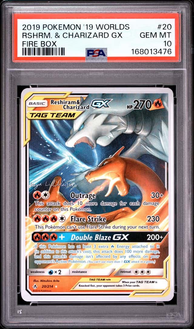 Reshiram & Charizard GX