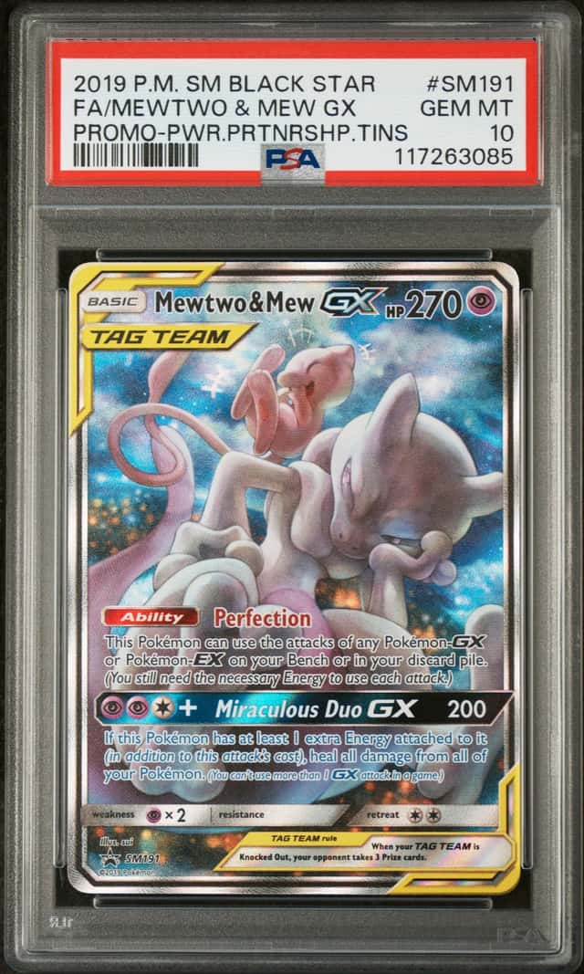 Mewtwo & Mew GX