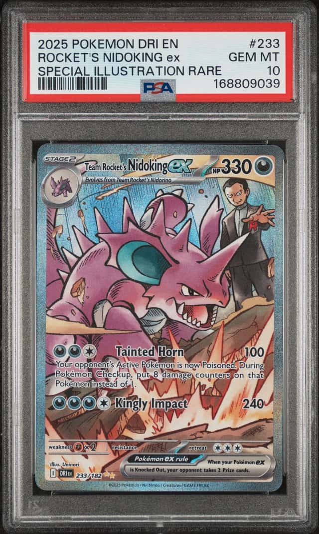 ROCKET'S NIDOKING ex