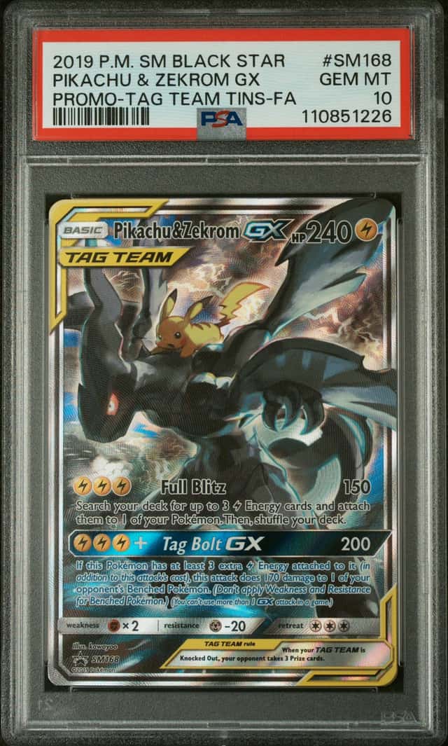 Pikachu & Zekrom GX