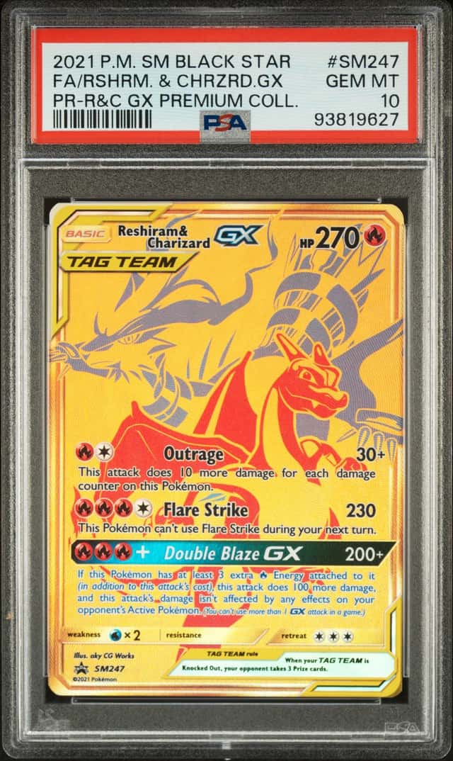 Reshiram & Charizard GX
