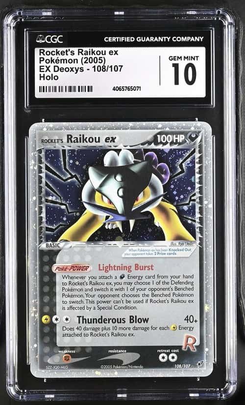 Rocket's Raikou ex
