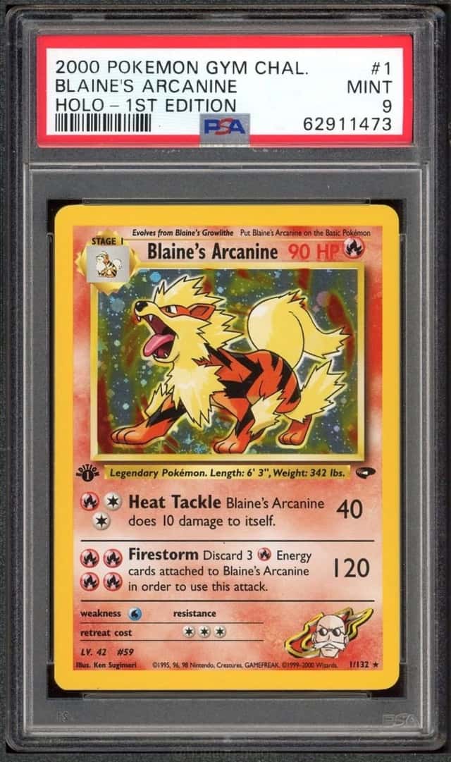Blaine's Arcanine