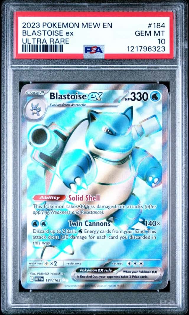 BLASTOISE ex