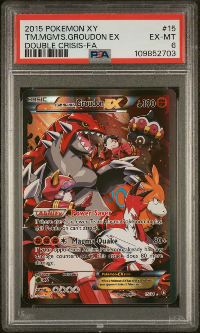 Team Magma's Groudon EX