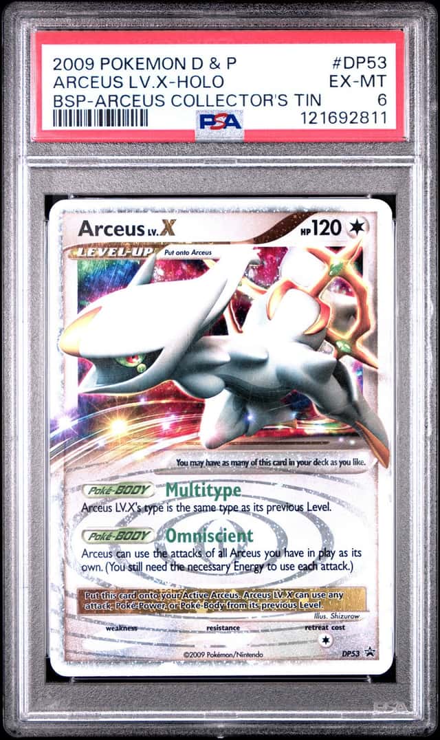 Arceus Collector's Tin