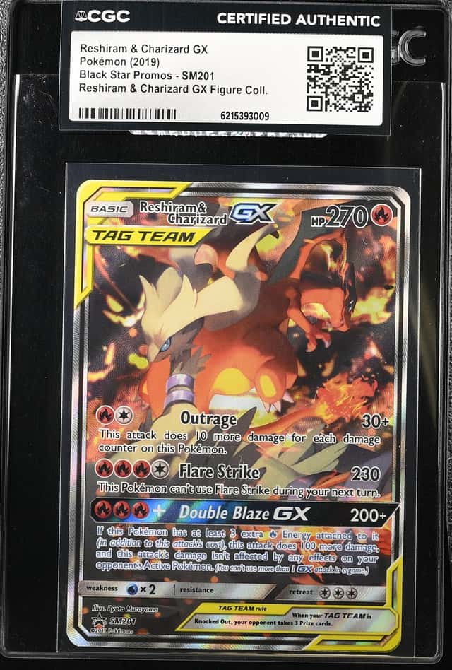 Reshiram & Charizard GX