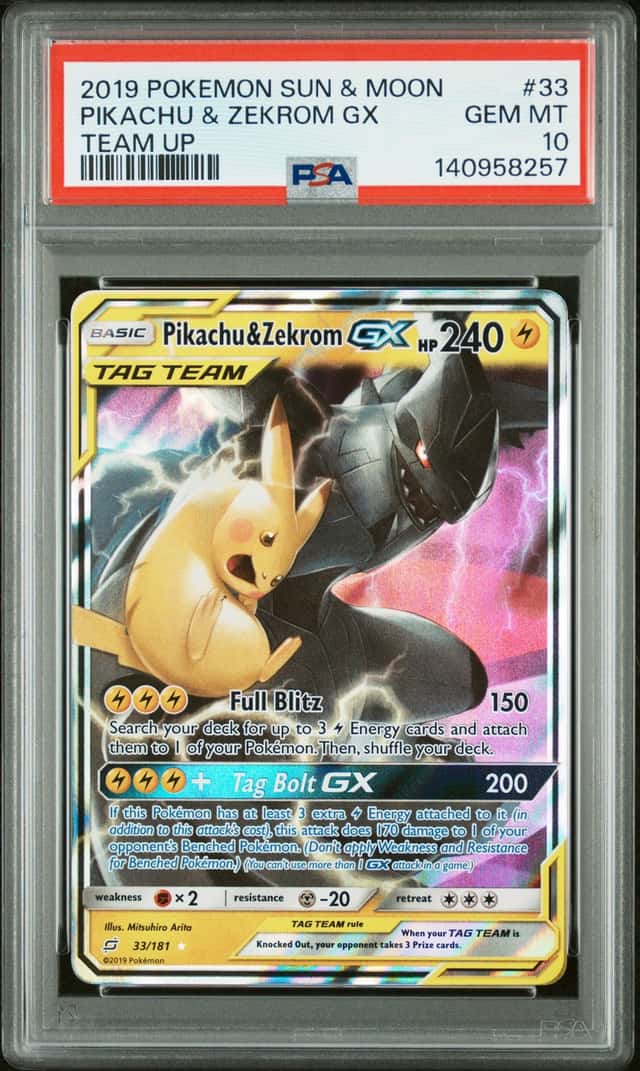 Pikachu & Zekrom GX