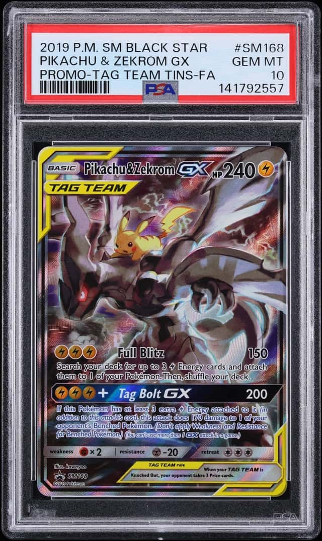 Pikachu & Zekrom GX