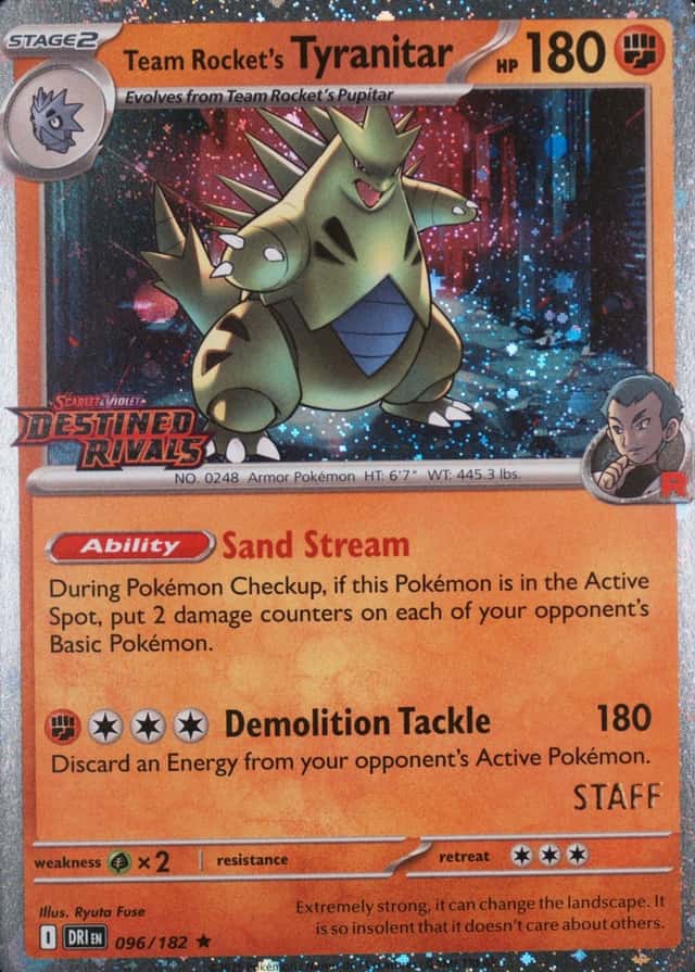 Holo · Prerelease · Staff