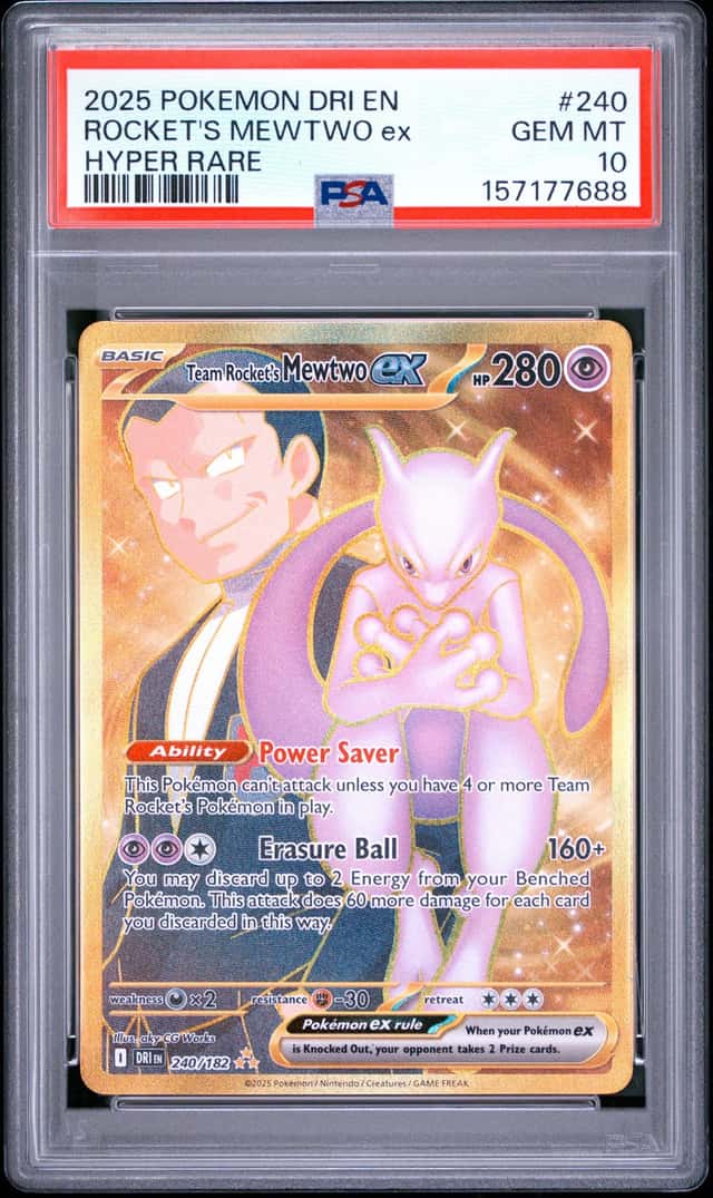 ROCKET'S MEWTWO ex