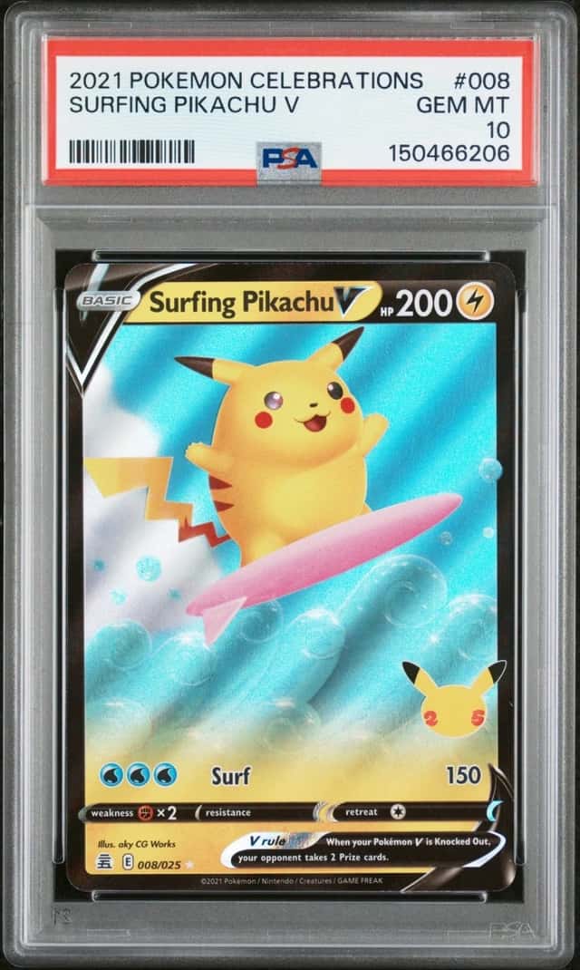 Surfing Pikachu V