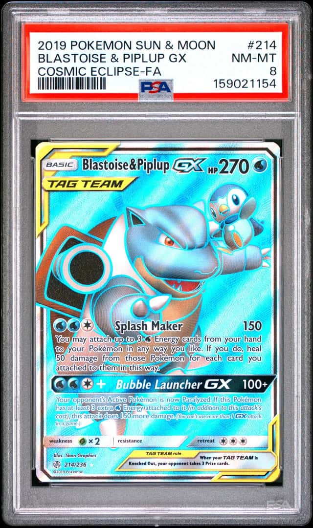 Blastoise & Piplup GX