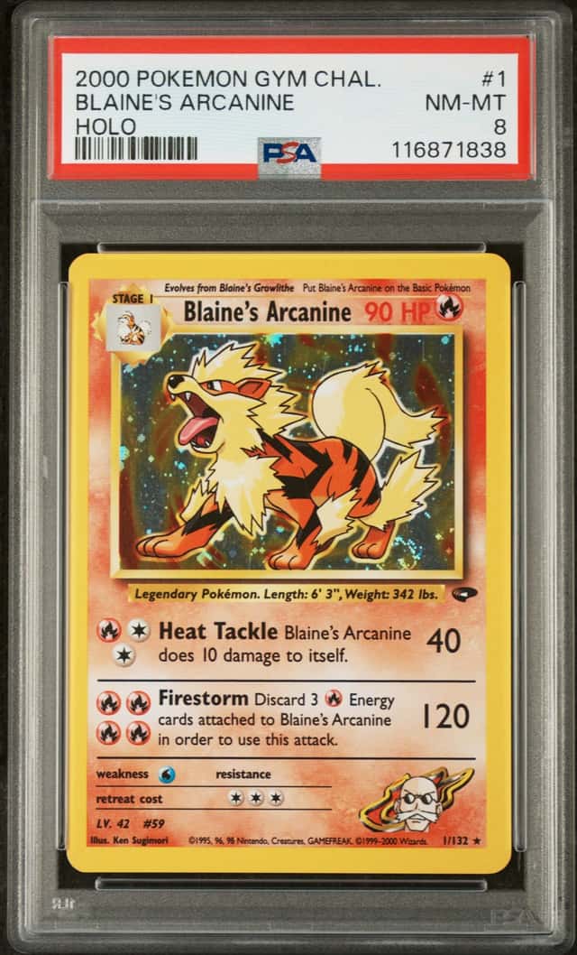 Blaine's Arcanine
