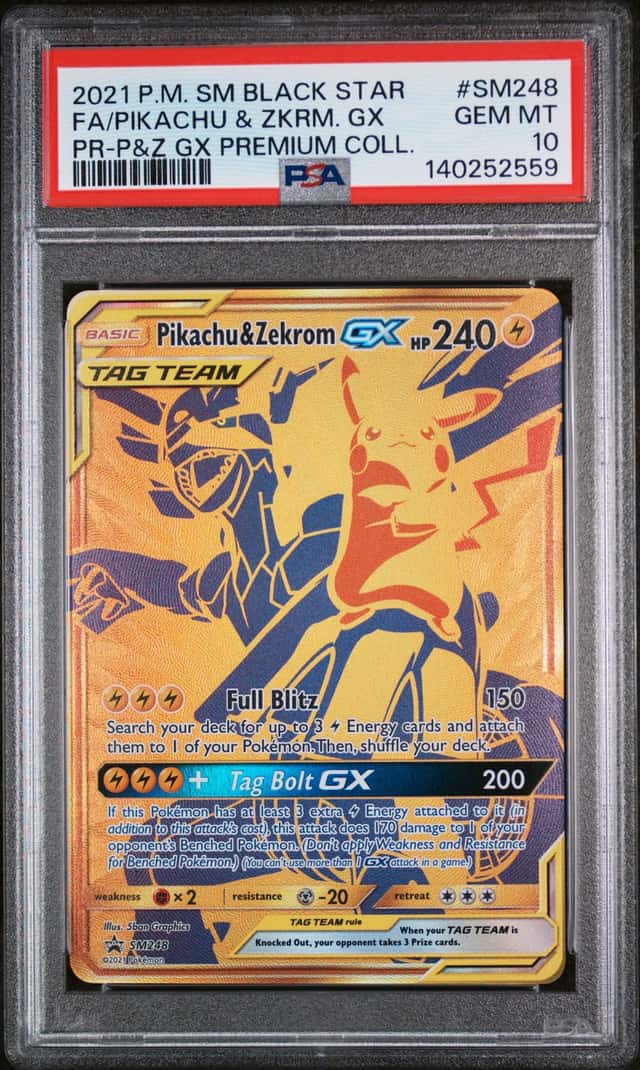 Pikachu & Zekrom GX