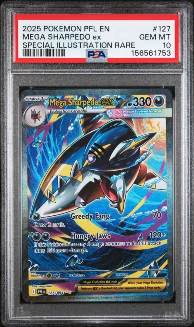 MEGA SHARPEDO ex