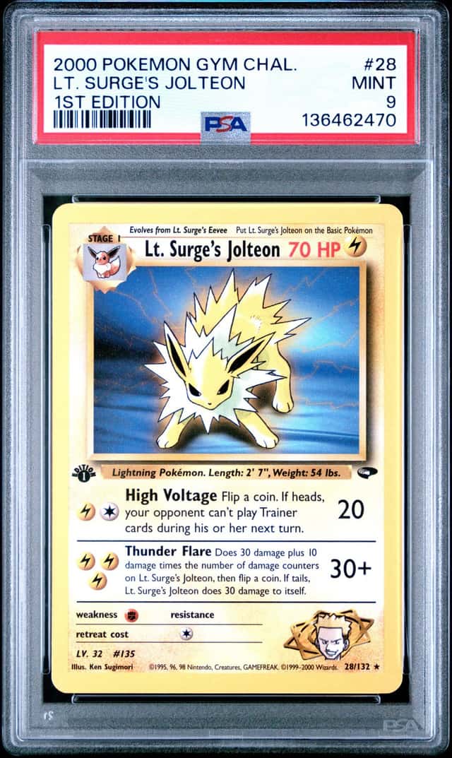 Lt. Surge's Jolteon