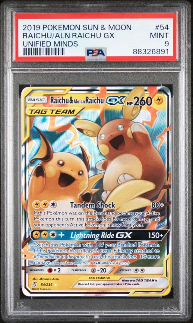 Raichu & Alolan Raichu GX